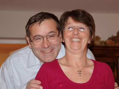 Aude's parents